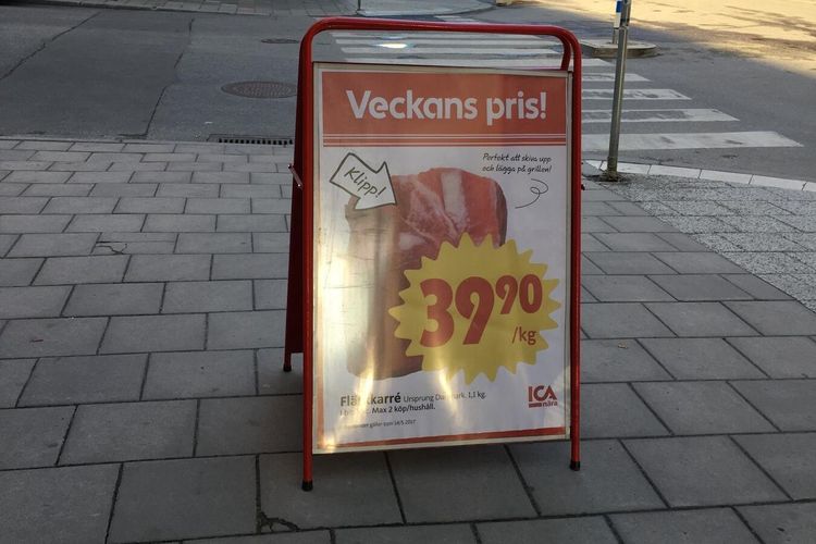 Lockpris på dansk gris