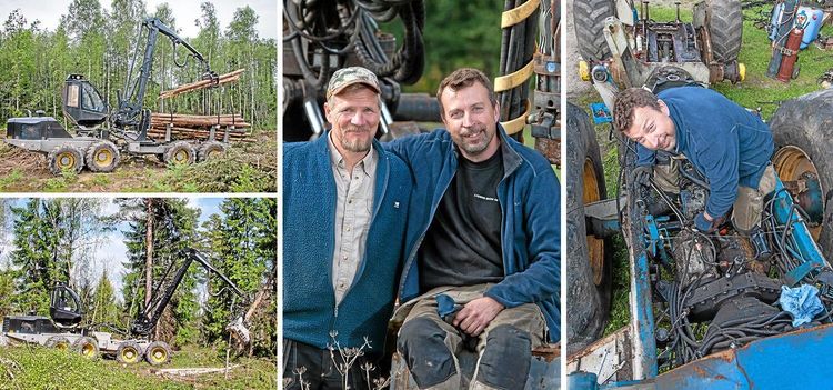 Uppfinnare bygger egen supereffektiv kombimaskin