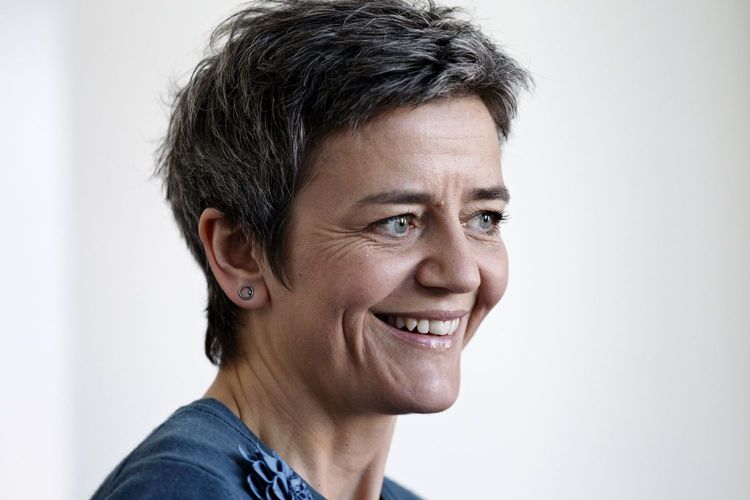 EU:s konkurrenskommissionär Margrethe Vestager.
