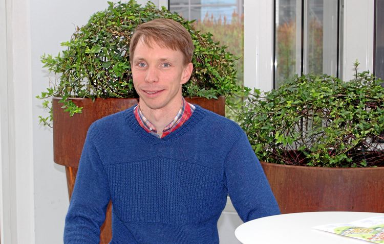 Jonas Fjertorp på Jordbruksverket är projektledare för tävlingen Framtidens lönsamma djurstallar.