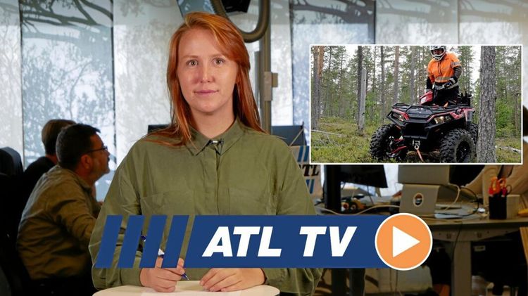 ATL TV: Ny skogsmaskin skördar och lastar