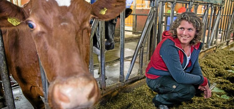 Hon vill betala bättre för mjölken