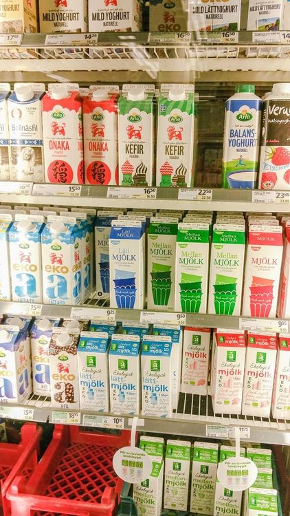 Priset på svensk grädde skenar