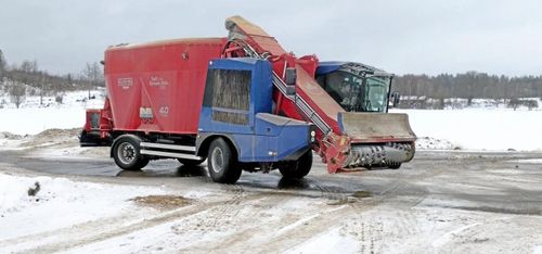 Självgående foderblandare ökade effektiviteten
