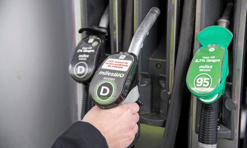 Krav på märkning av drivmedel skjuts fram