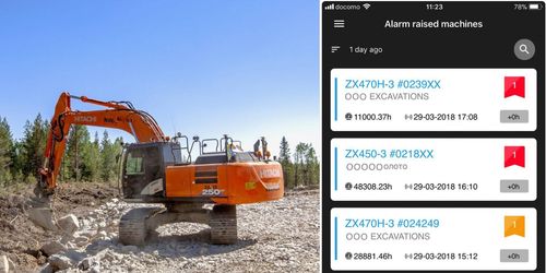 Ny app visar maskinens status