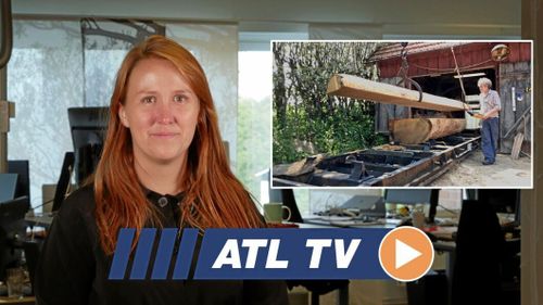 ATL TV: Båtbyggare satsade på eget sågverk