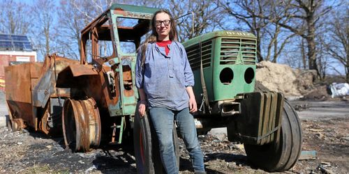 Mossagården tar nya tag efter branden