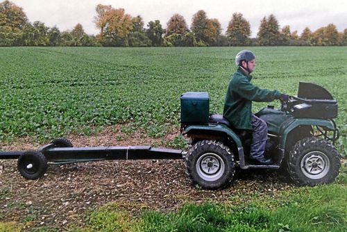 Scanna jorden och spara bränsle