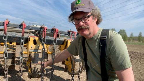 Så byggde han om sin Cameleon för direktsådd