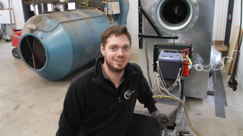 Han brinner för torkpannor