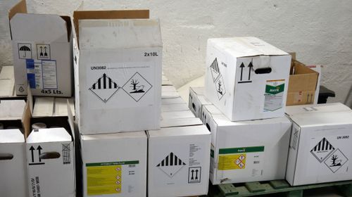 Allt färre stölder av växtskyddsmedel
