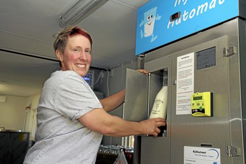 ATL har skrivit om flera försök att sälja mjölk via automat direkt i butik. Bilden är tagen vid ett annat tillfälle.