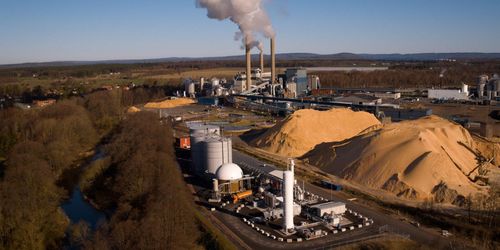 Flytande biogas direkt från processvattnet