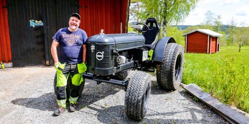 Ruggigt rå T22 med 100 hästar