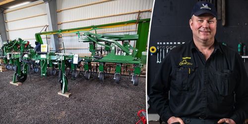 Unikt bygge radmyllar gödning