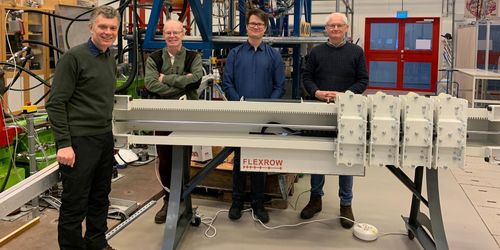 Steglös radindelning är målet för Flexrow