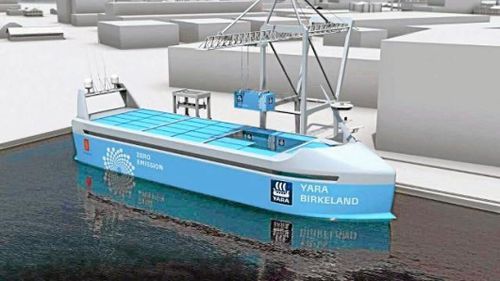 Självkörande båtar sjösatta