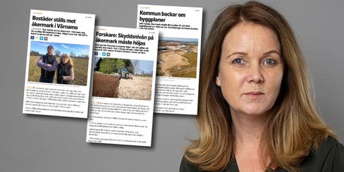 ”Skyddet av brukningsvärd jord en viktig princip”