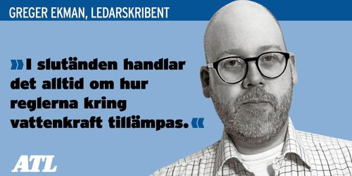 Faran inte över för vattenkraften