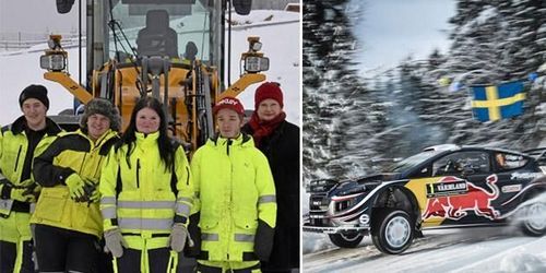 Eleverna fixar VM-rallyt: ”En häftig känsla”