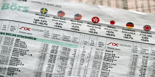 Skogen stark på börsen