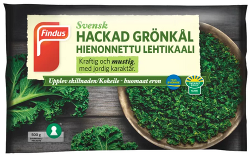 Findus återkallar grönkål