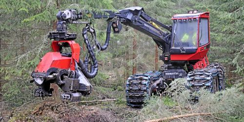 Entreprenörerna dominerar i skogen