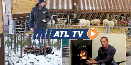 ATL TV: Band-ATV tar sig fram i djupsnön