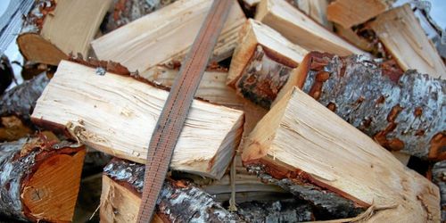 Man dödades av vedlass