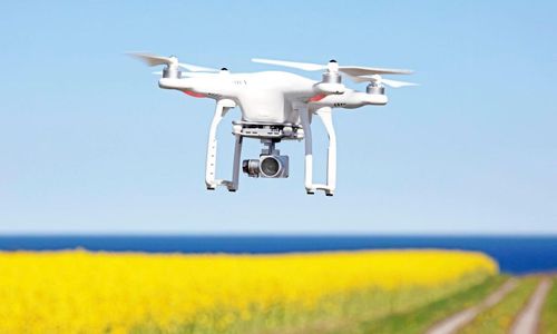 Mäter viltskador med laser och drönare