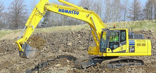 Våldsam rusning för Komatsu