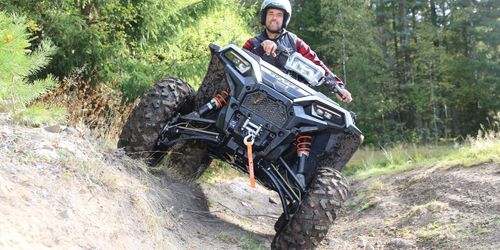 Imponerande balans i Polaris nya ATV