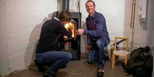 ”Världens mest effektiva kamin”