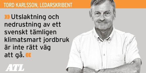 Jordbruket bidrar till friskare hav