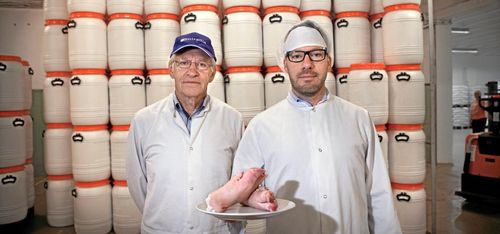 Tar steget från grisfötter