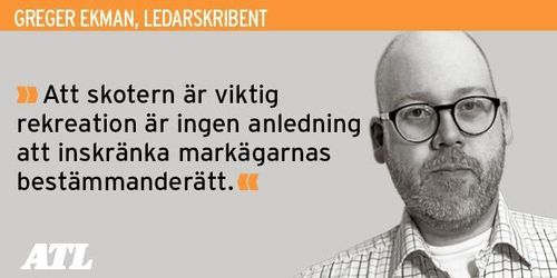 Förtydliga reglerna om skoterkörning