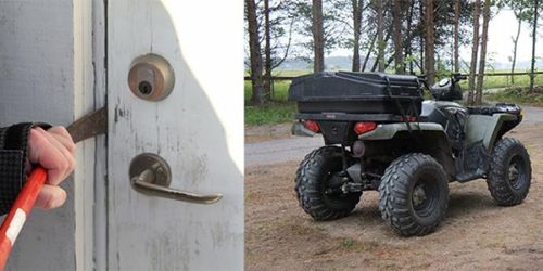 Storstöld på gård i Småland