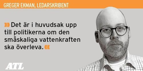 Framtiden för vattenkraften osäker