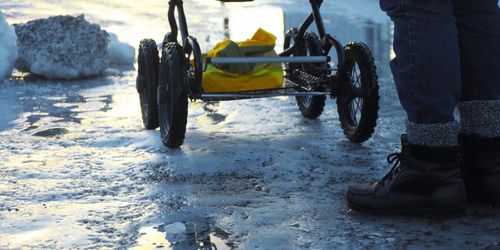 Kommunen sandade med glaskross