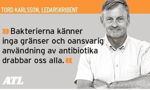 Antibiotikastopp fortsatt svensk paradgren