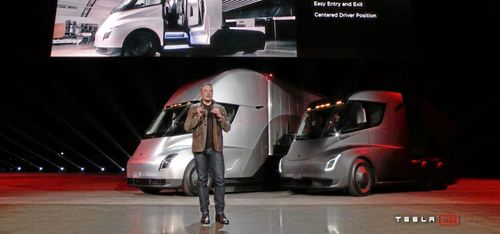 Stort sug efter Teslas ellastbil