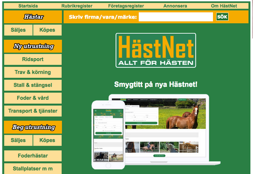 Hästnet, Sveriges största sajt för hästannonser, får nya ägare.