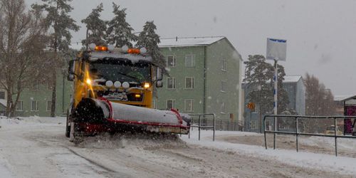 Över 1 500 klagomål på snöröjning i Stockholm