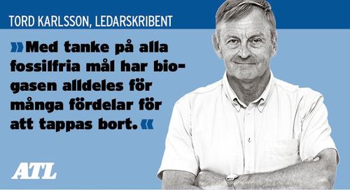 Hög tid att säkra biogasens framtid