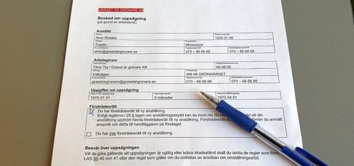 Felaktig uppsägning kan bli dyr läxa