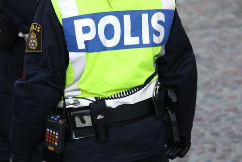 Polis stoppade lastbilar med tinat kött