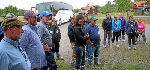 Amerikaner gästade svensk ekogård