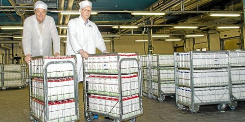 Goda tider på Falköpings mejeri