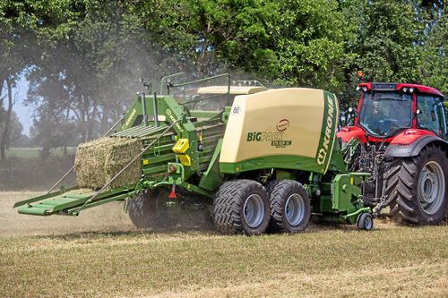 Nya SmartConnect ska bland annat fungera ihop med Krones storbalspressar.